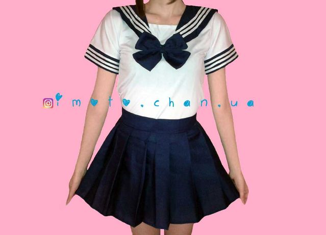 Японская школьная форма, косплей аниме к-поп k-pop костюм