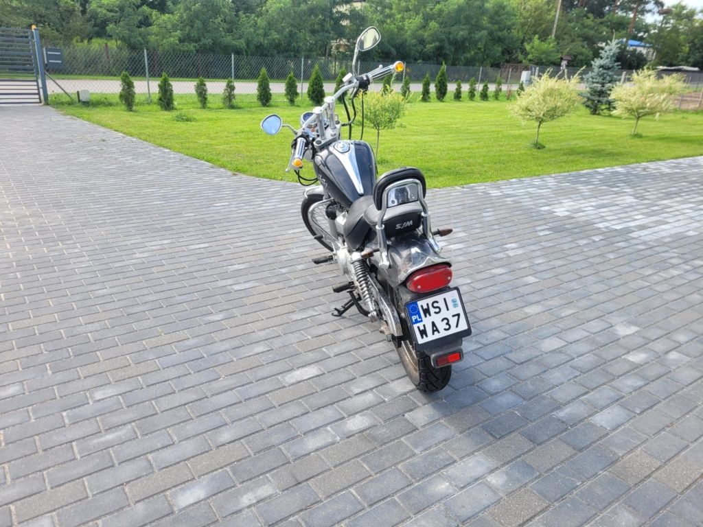 Sym Husky pojemność 125
