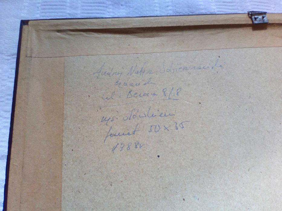 Obraz rysunek Andrzej Nałęcz-Sobieszczański, Gdańsk