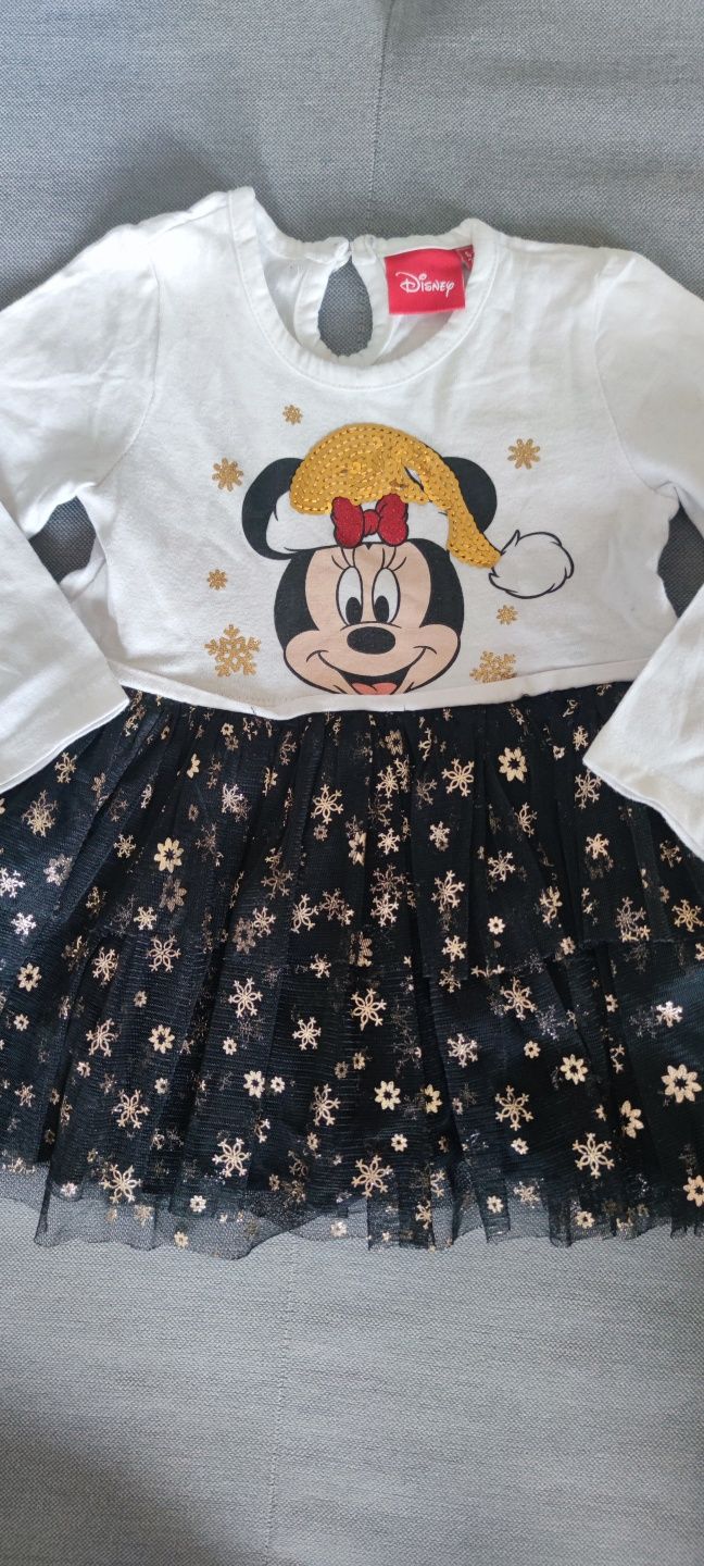 Sukienka niemowlęca Disney r. 74 - Myszka Minnie