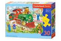 Puzzle dla dzieci bajkowe bajki  30 el. Green Locomotive