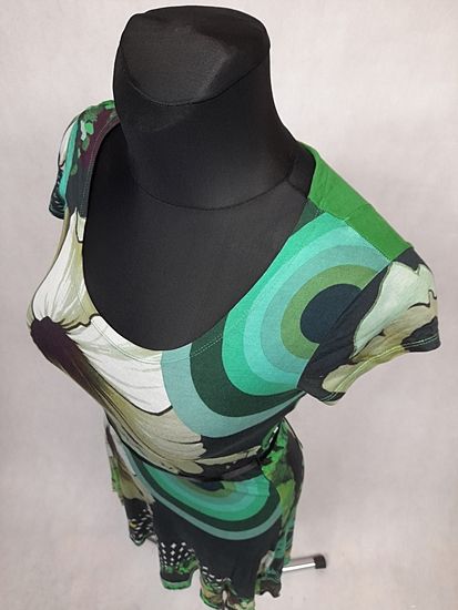 Desigual ^ piękna sukienka damska w kwiaty ^ S