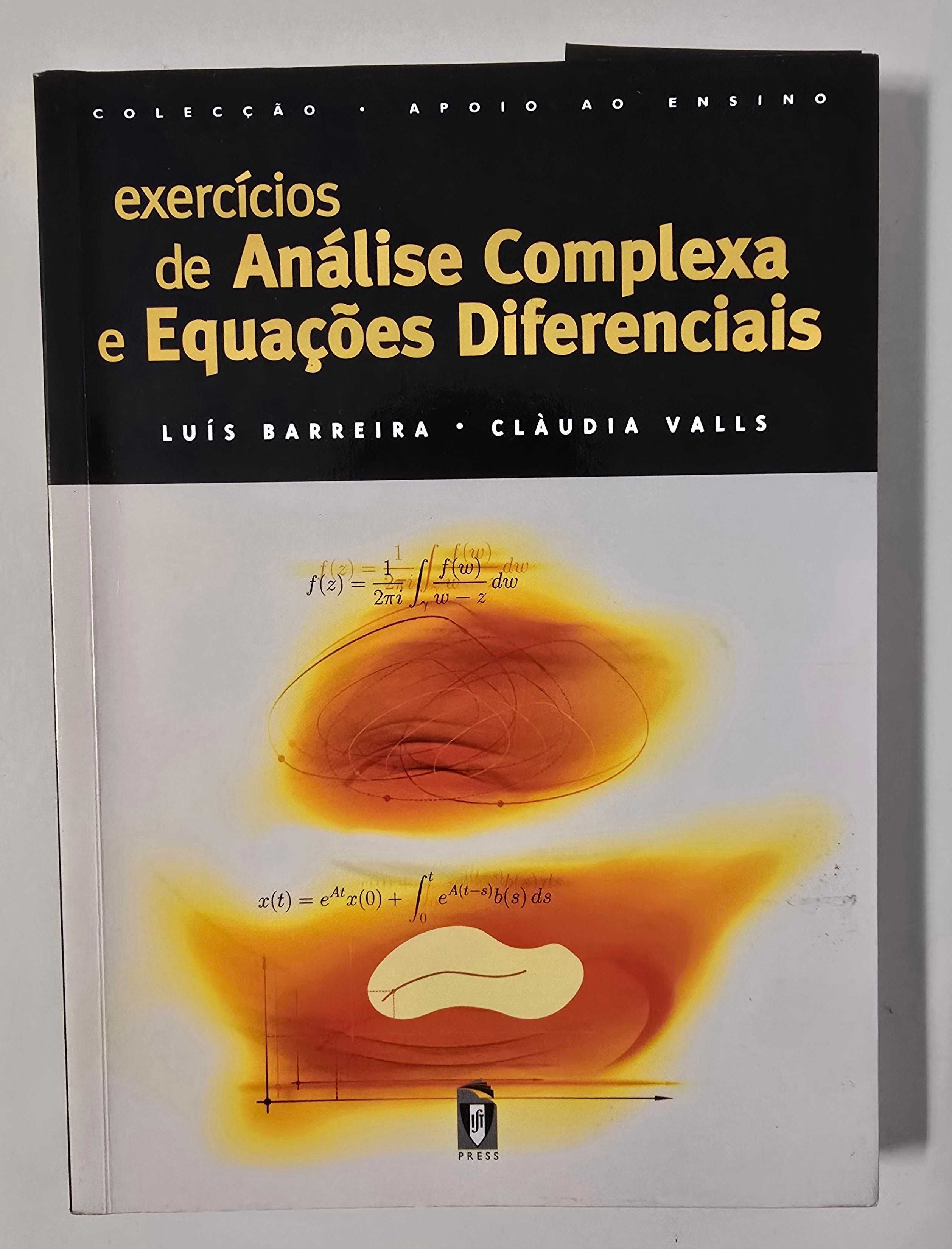 Livro Exercícios de Análise Complexa e Equações Diferenciais