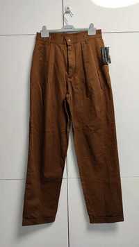spodnie męskie Calvin Klein carrot 31/34 100% cotton bawełna plisy