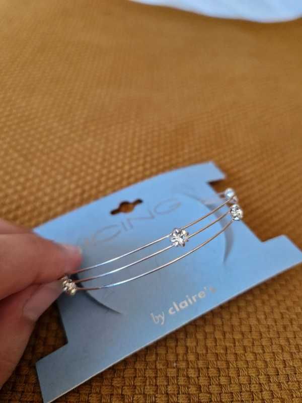 Pulseira Prateada Icing by Claire's
