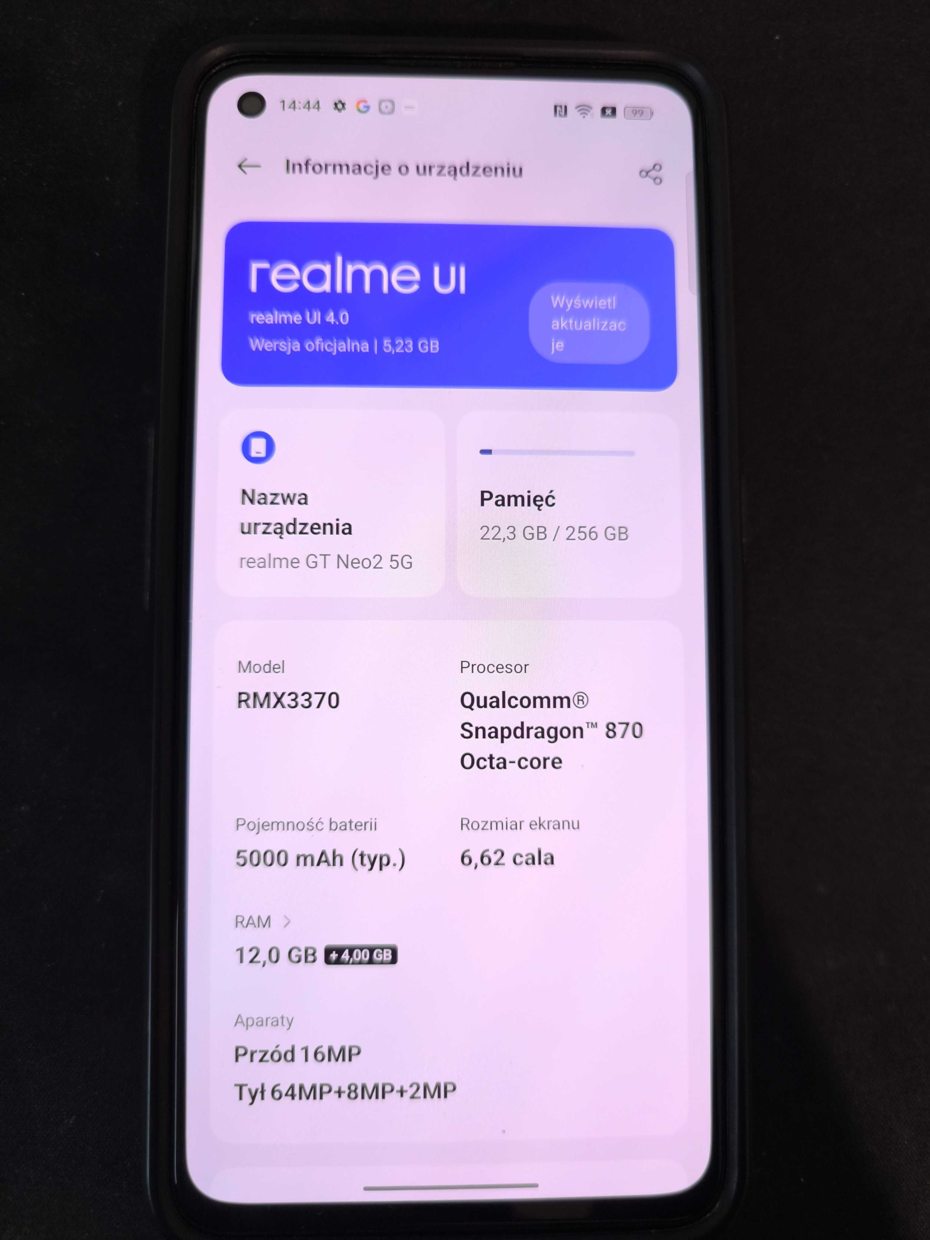 Realme GT Neo 2 12/256 5G
