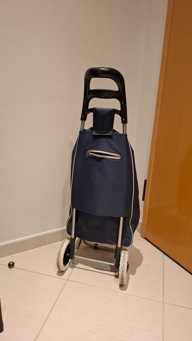 Carrinho de compras dobrável 70 litros