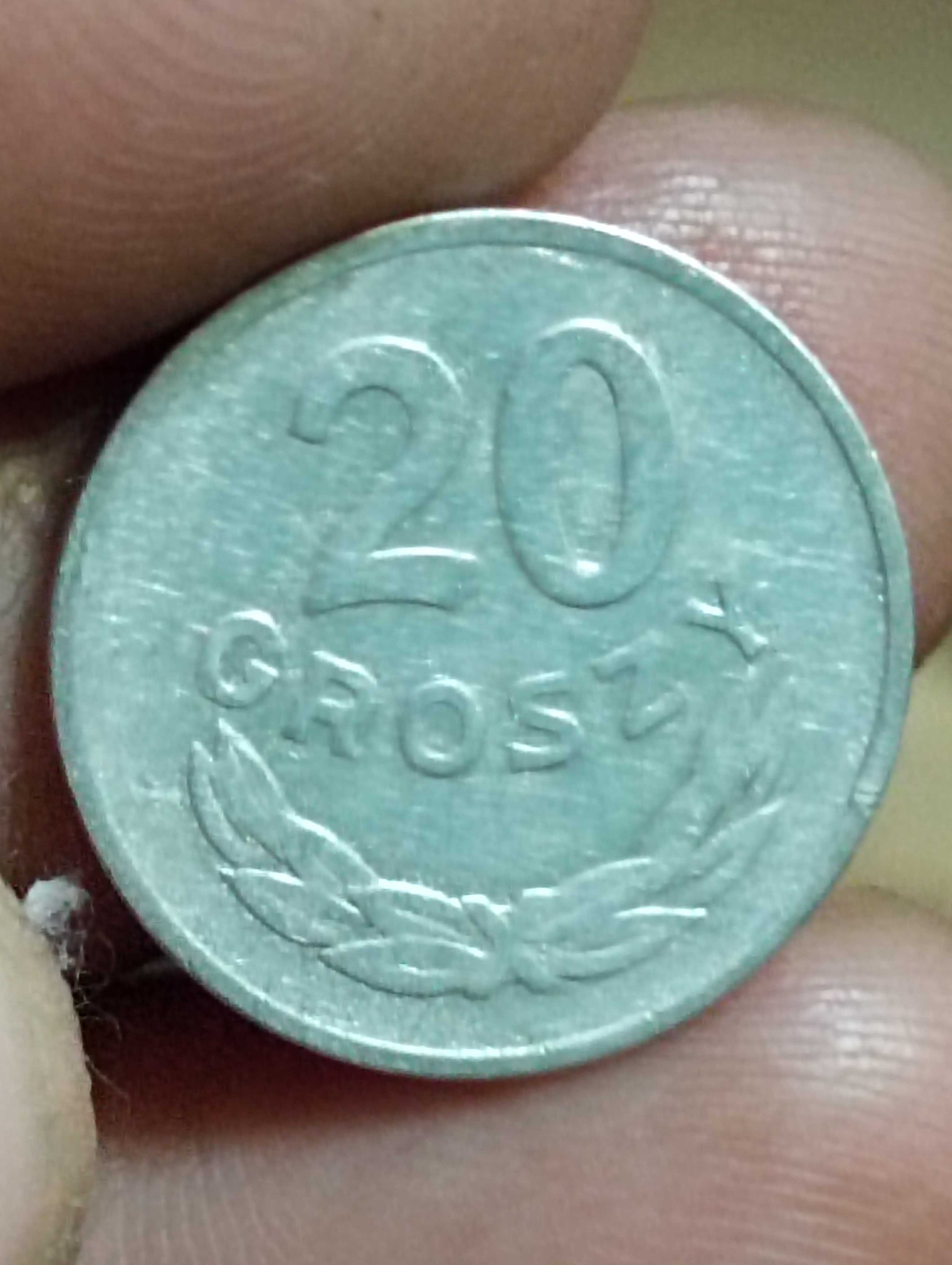 Sprzedam monete piata 20 groszy 1949 rok bzm