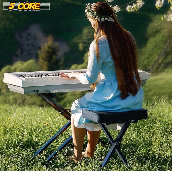 Nowa ławka do keyboard / stołek / krzesło / skórzany / pianino/ A3191!