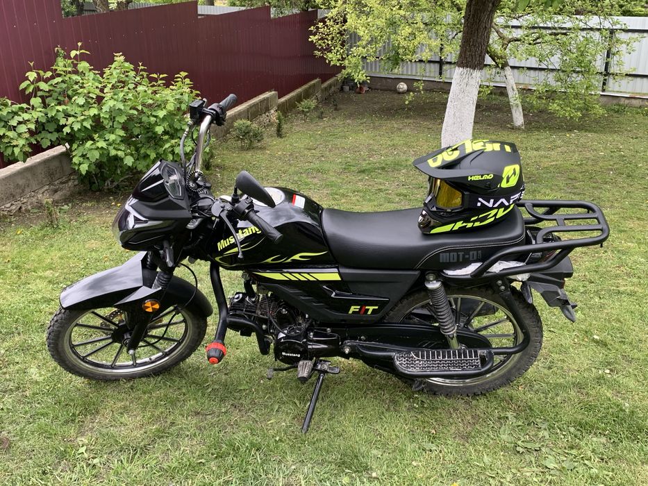 Мотоцикл мустанг фіт 2