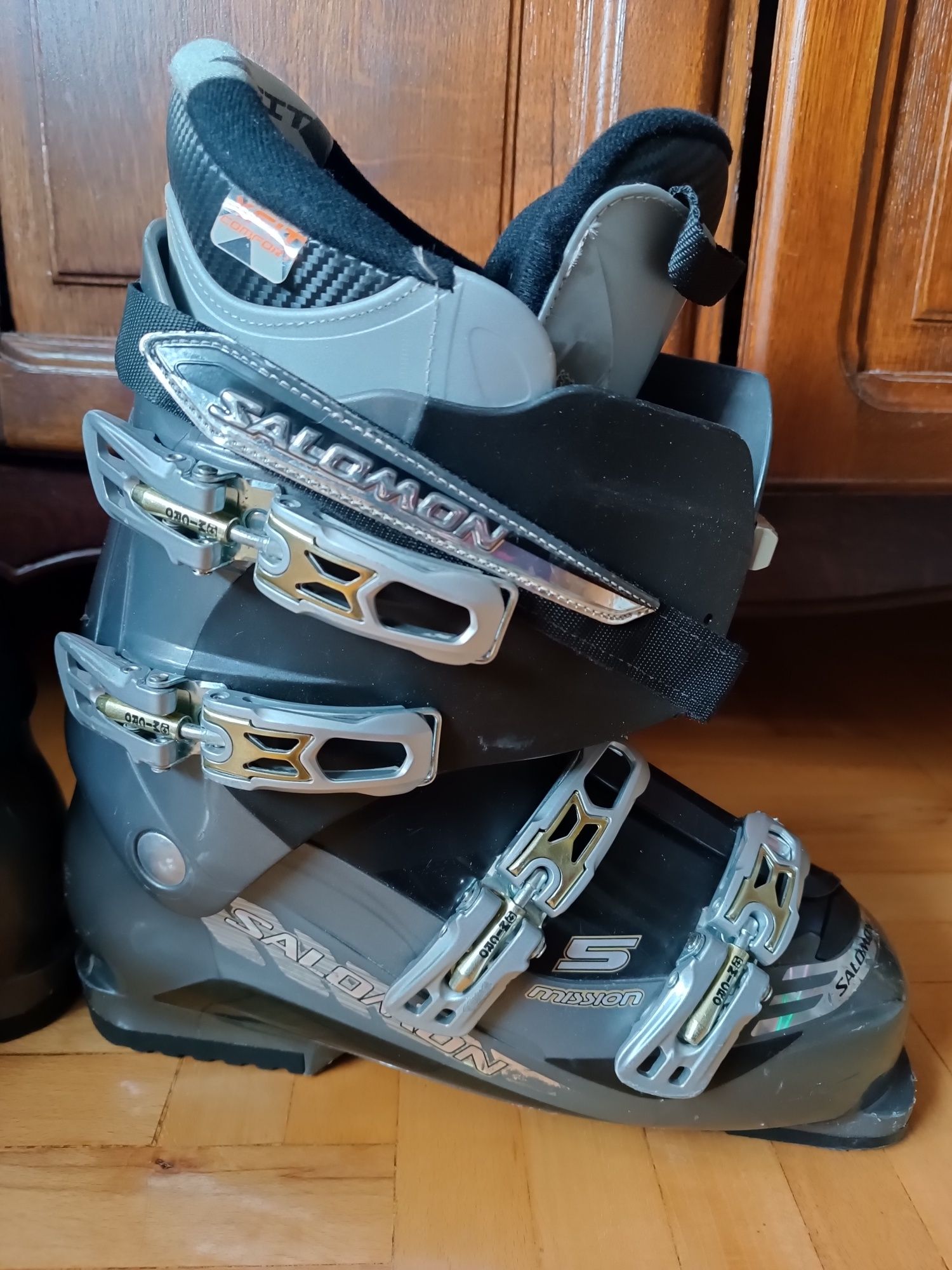 Buty narciarskie męskie Salomon 29.5 Mission 5 i torba Blizzard