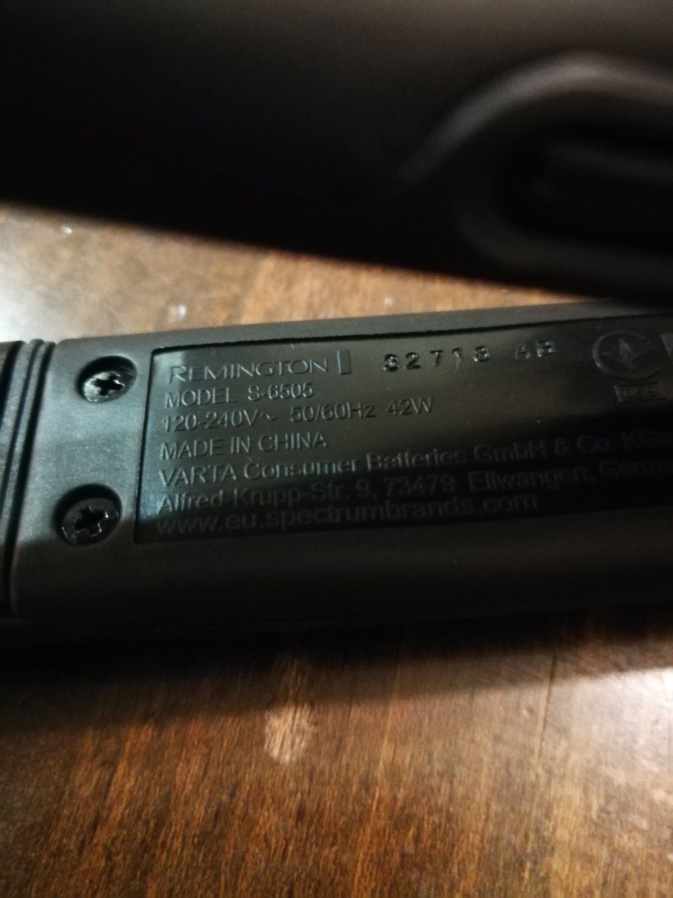 Вирівнювач, щипці плойка,випрямляч Remington S6505 утюжок выпрямитель
