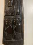 Painel /,Alto relevo decorativo em Pau Preto africano