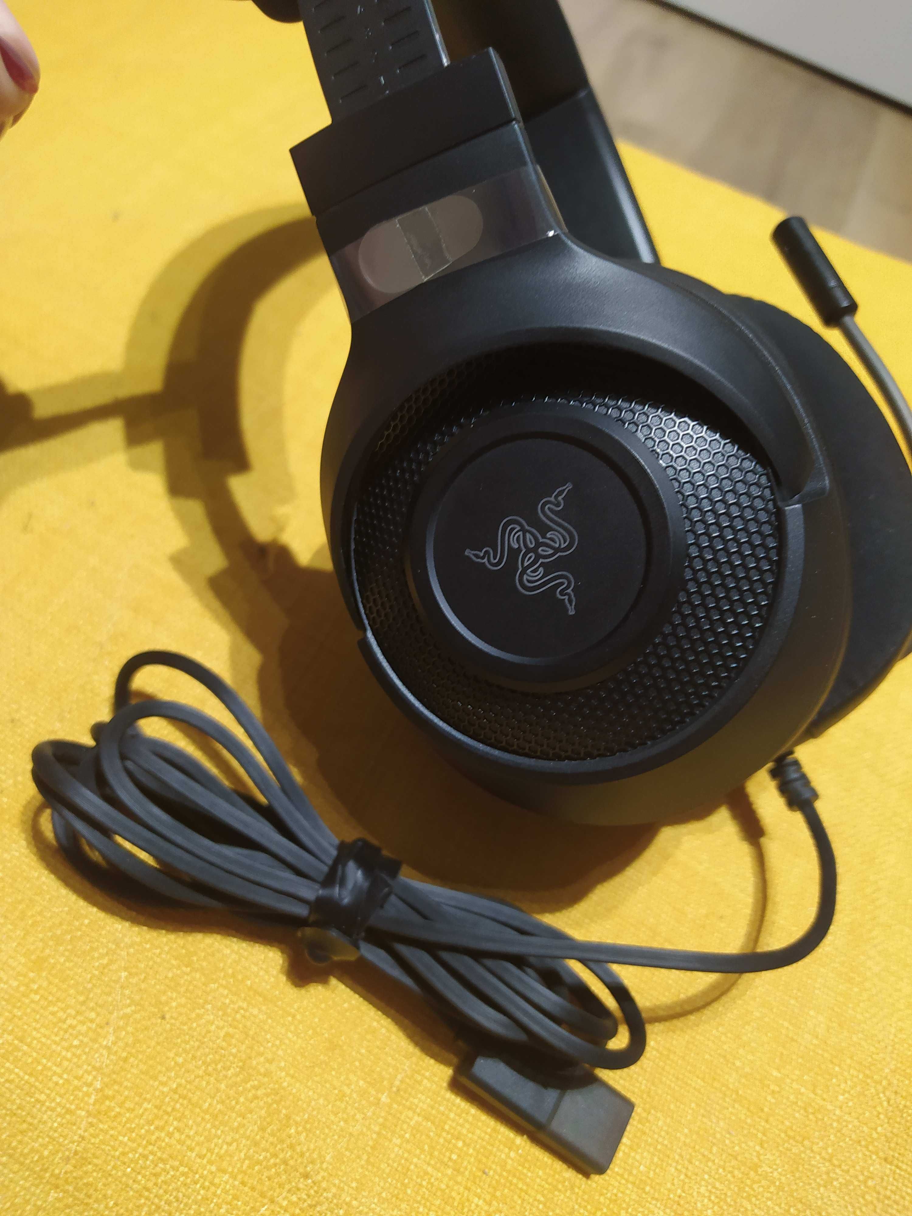 Słuchawki Gamingowe  Razer Kraken X Czarne