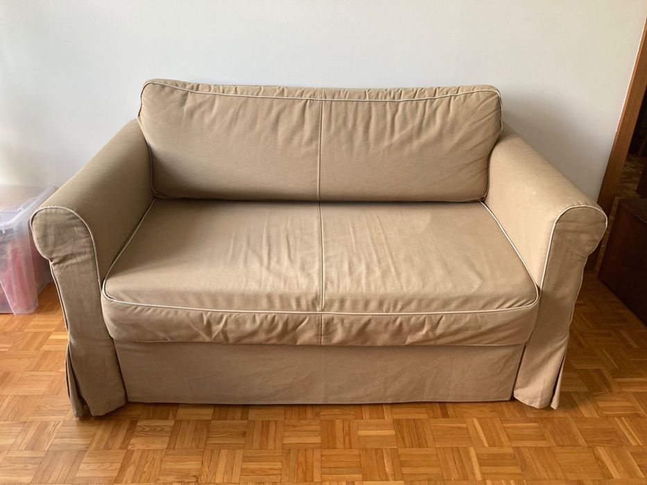 IDEALNA Dwuosobowa sofa Hagalund IKEA z funkcją spania