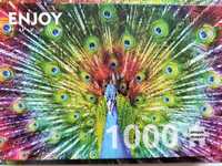 Puzzle "Colorful Peacock" 1000 el. Enjoy