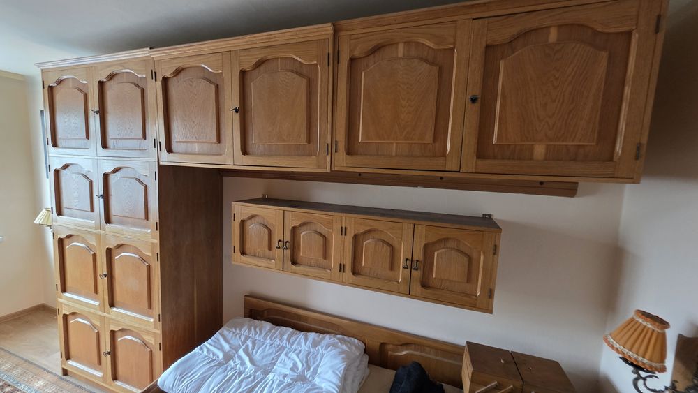 Szafa lite drewno dąb - całość