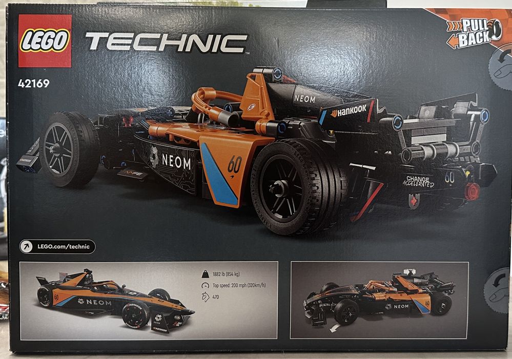 LEGO Technic 42169 NEOM McLaren Лего технік