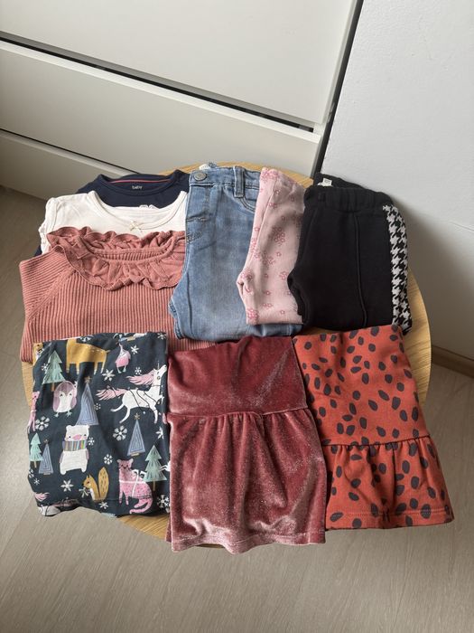 Пакет брендового одягу для дівчинки 12-18 м 80-86 см 1-1.5 роки