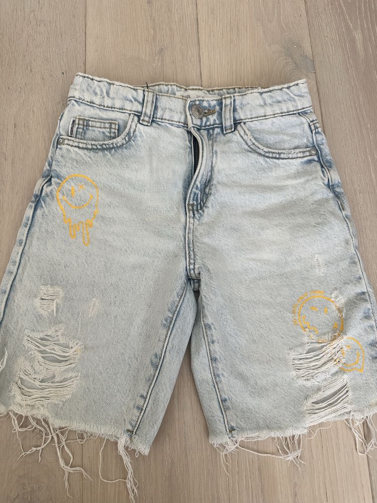 Шорти джинсові zara 128 см