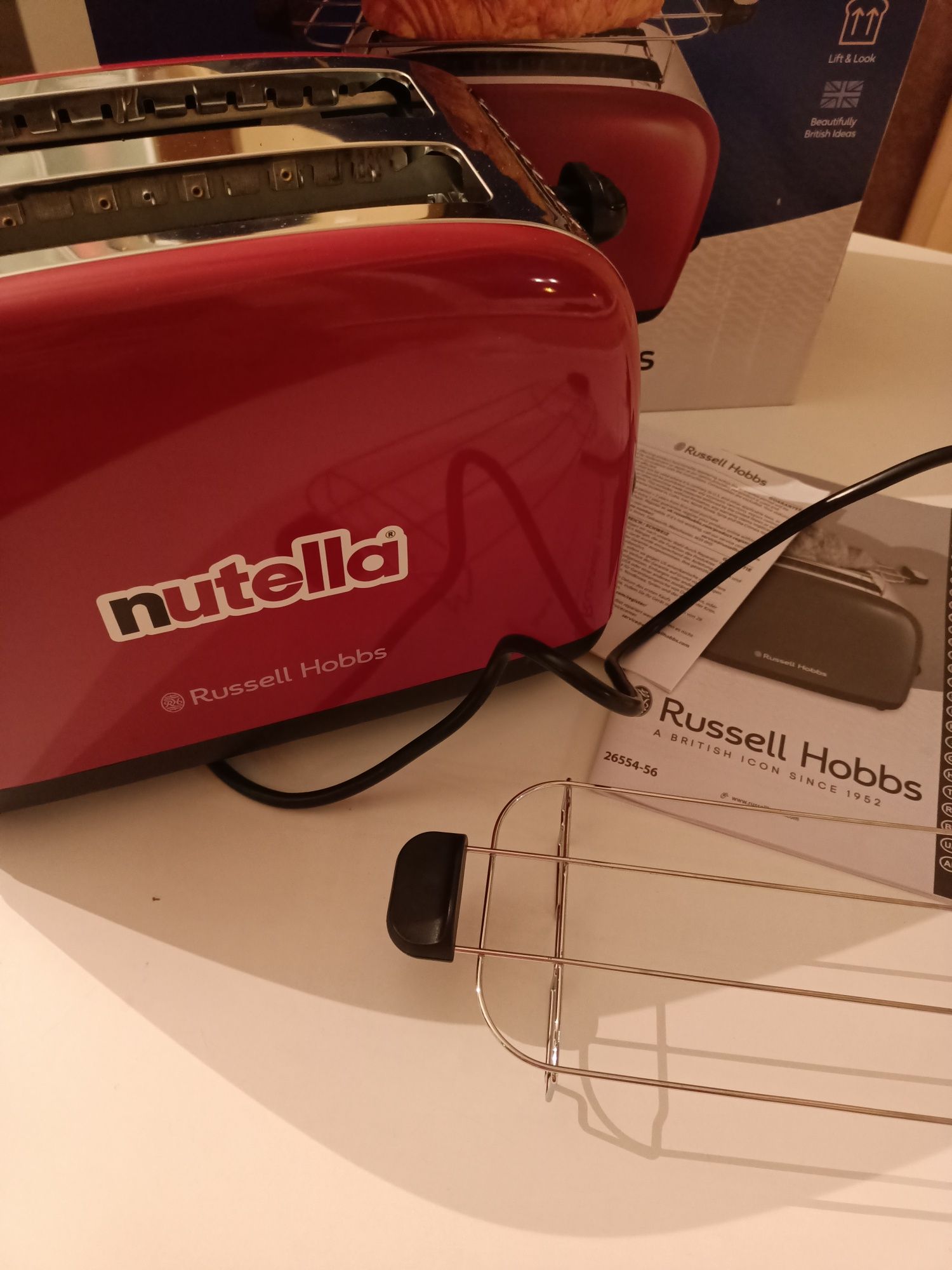 Toster/opiekacz Russell Hobbs & Nutella