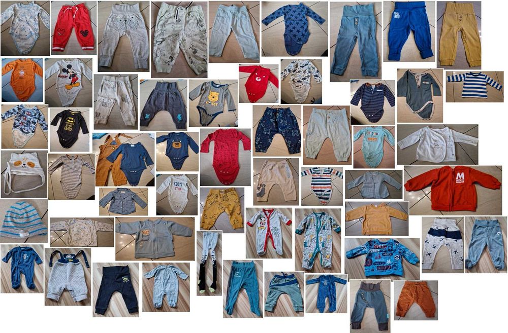 Paczka nr 26 – Ubrania dla chłopca rozmiar 68 część 1