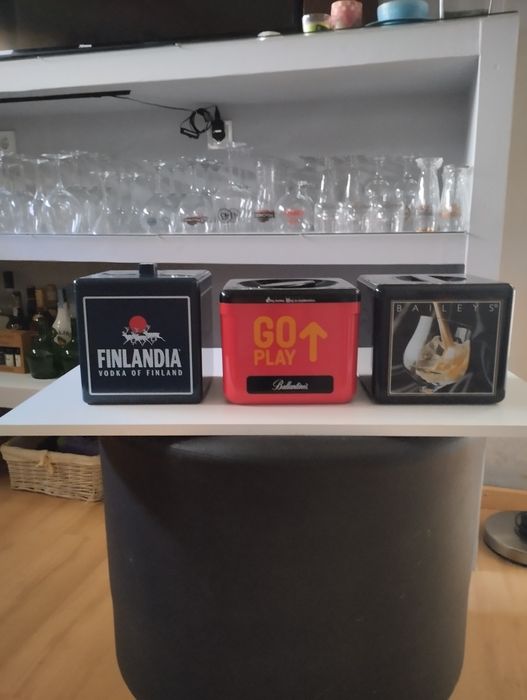 Baldes de gelo para colecionadores