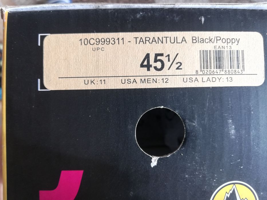 Buty wspinaczkowe la sportiva tarantula 45,5