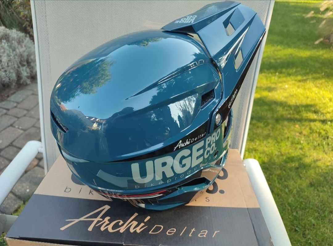 Kask enduro Urge Archi-Deltar Petrol niebieski rozmiar L okazja nowy