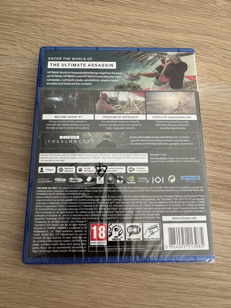 Hitman: World of Assassination - nowa - PS5