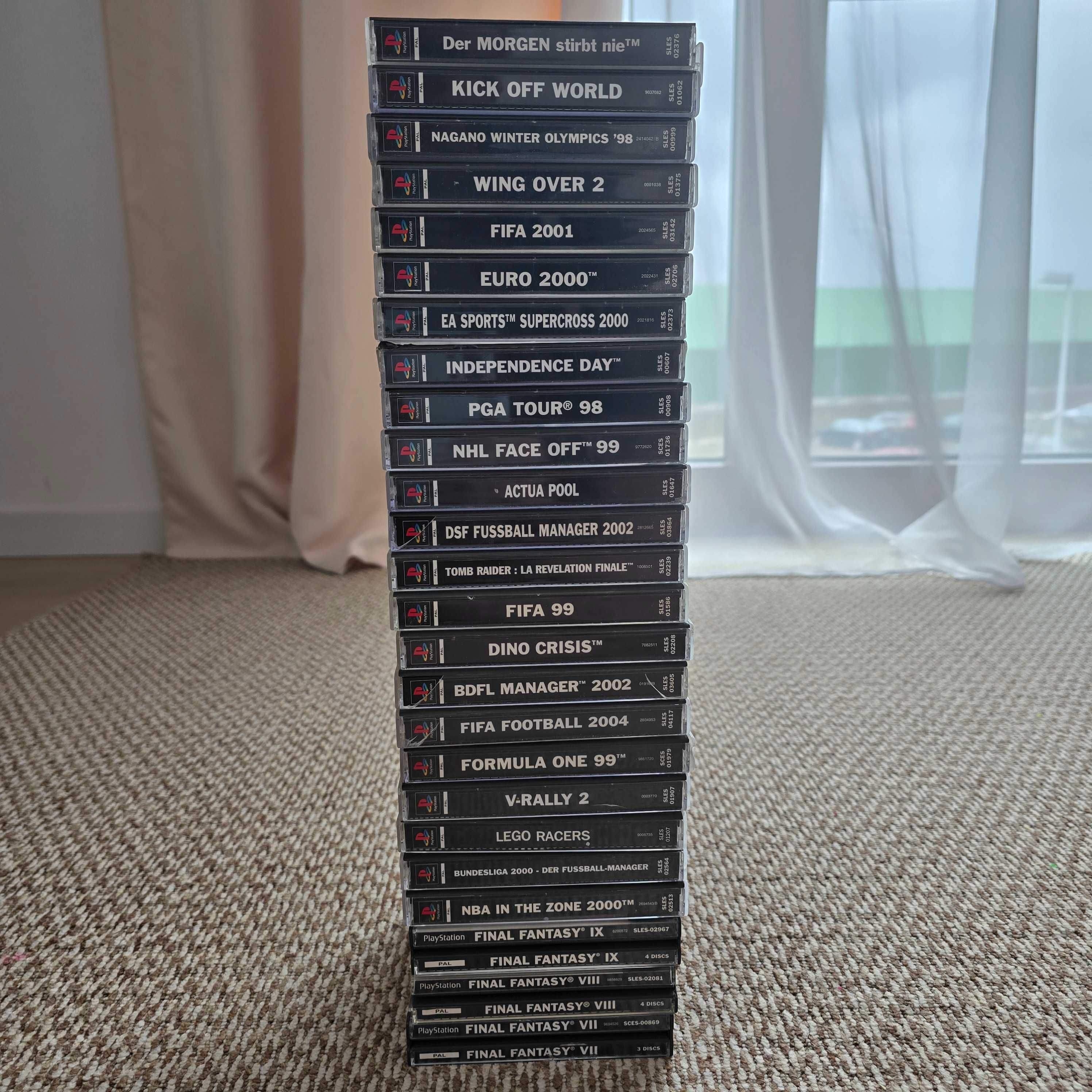Zestaw 20 gier na PlayStation 1