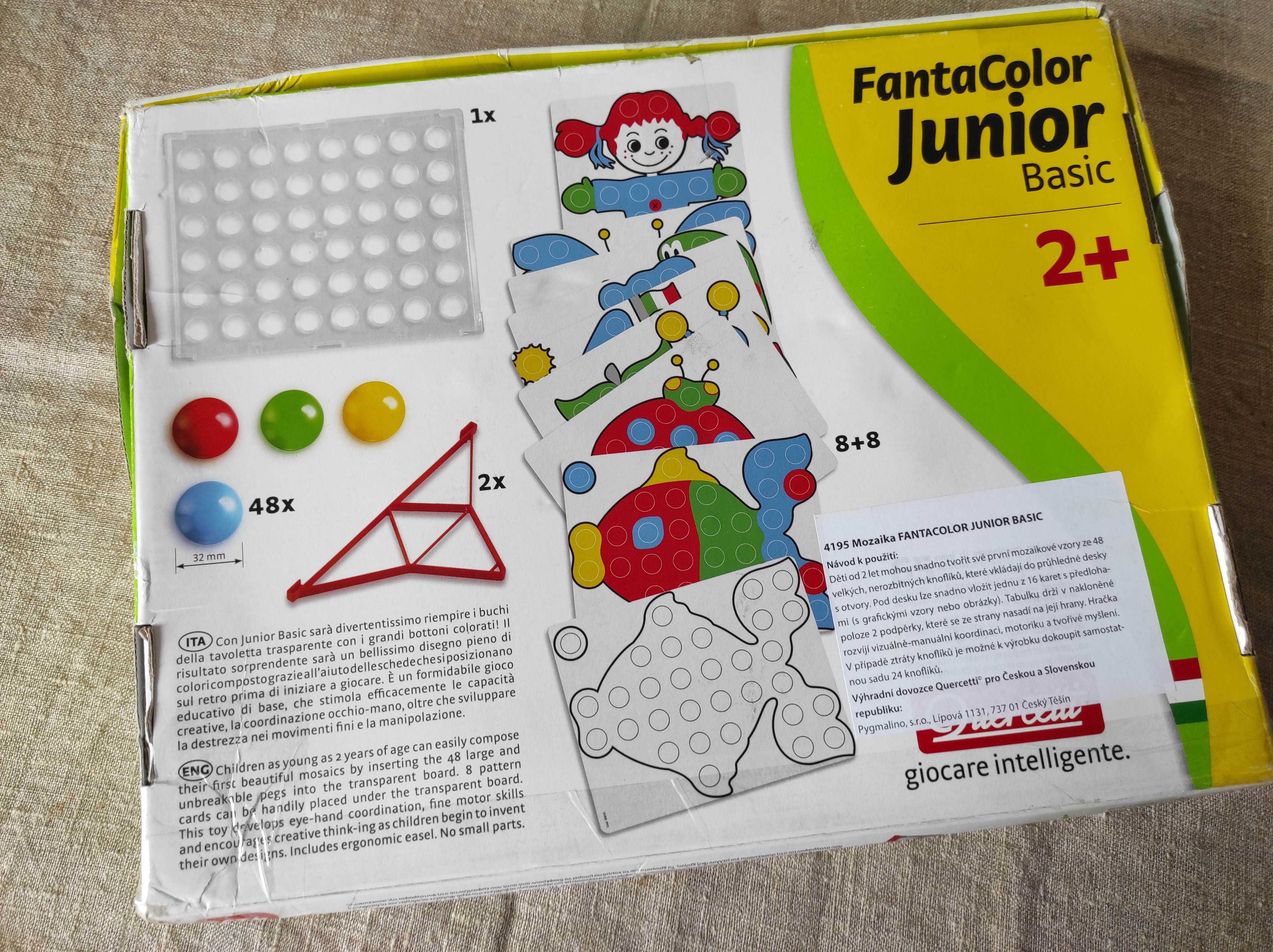 Мозаїка вік 2+ FantaColor Junior Basic