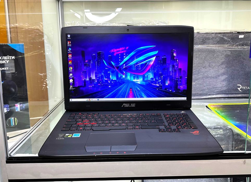 - МАГАЗИН - ASUS ROG/ Core i7 + 20gb + gtx // ИГРОВОЙ Большой Ноутбук