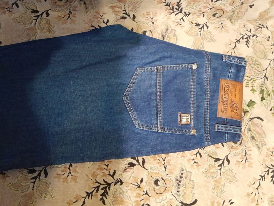 Джинсы мужские/подростковые на флисе, W32, L34, PR.MINO,S