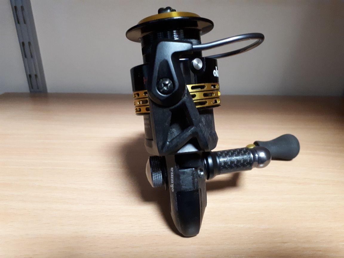 Kołowrotek Okuma Helios GOLD HXG-35 lekki węglowy wytrzymały