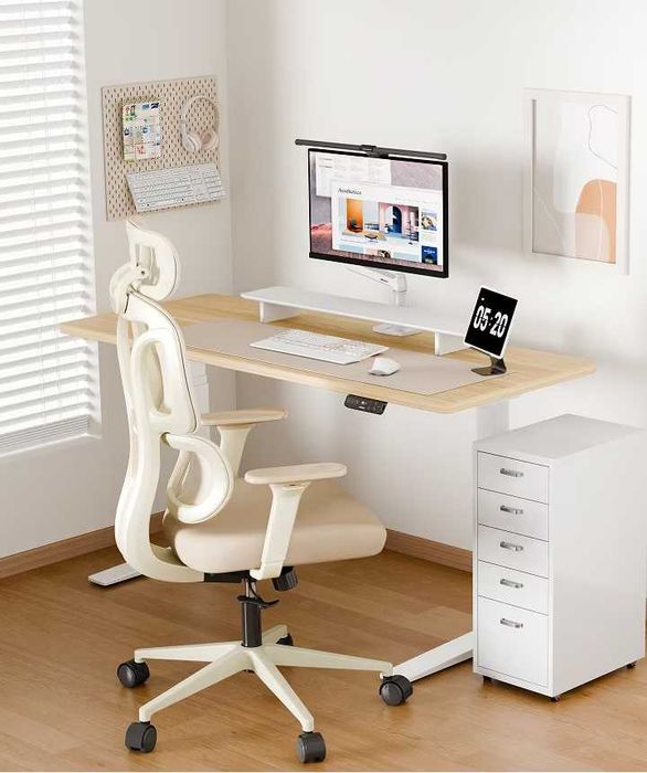 Nowe krzesło ergonomiczne / fotel biurowy / FlexiSpot BS5W !K426!