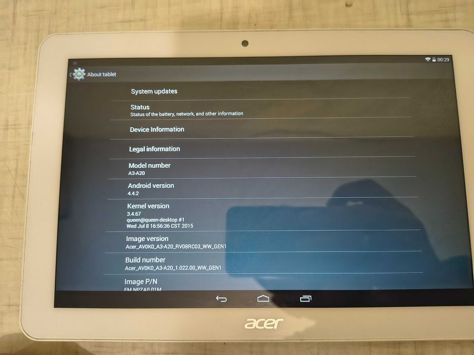 Планшет Acer Iconia Tab A3-A20 16ГБ