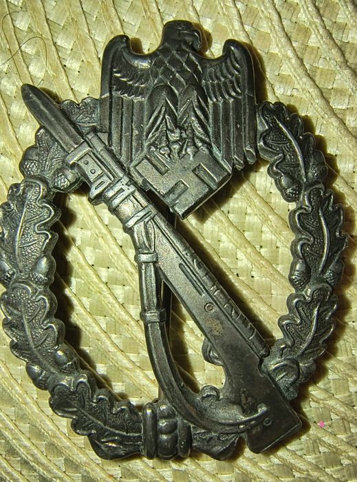 Odznaka niemiecka Szturm piechoty sygnowan