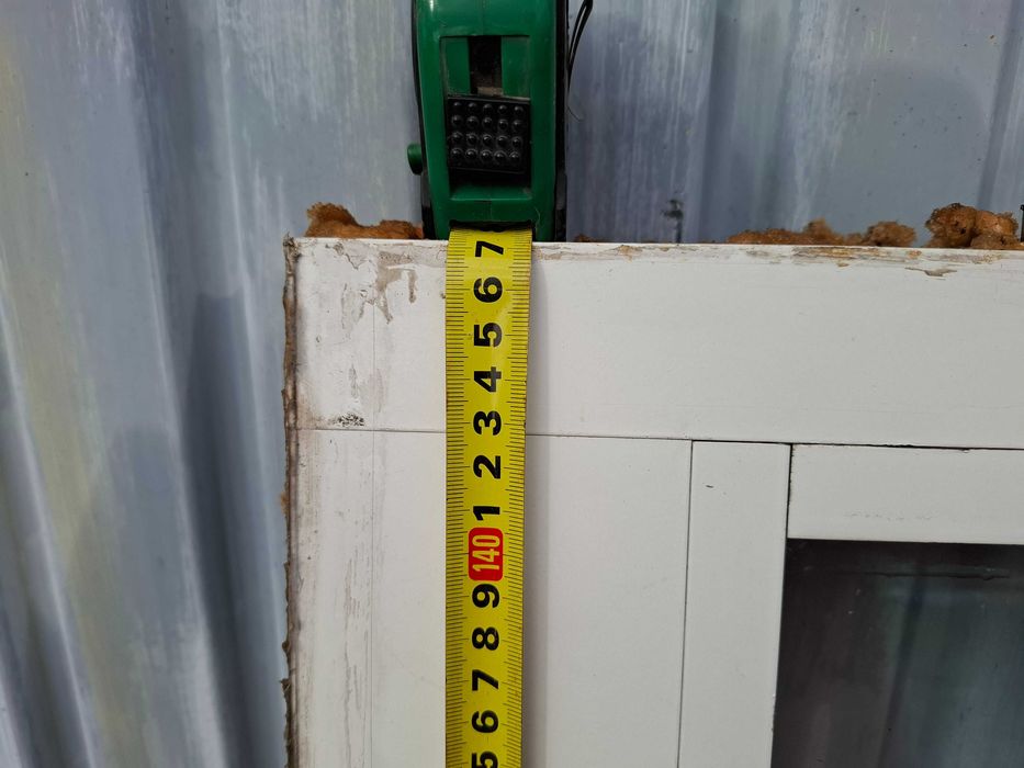 Drzwi aluminiowe z demontażu