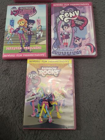 My Little Pony Equestria Girls 3 filmy DVD