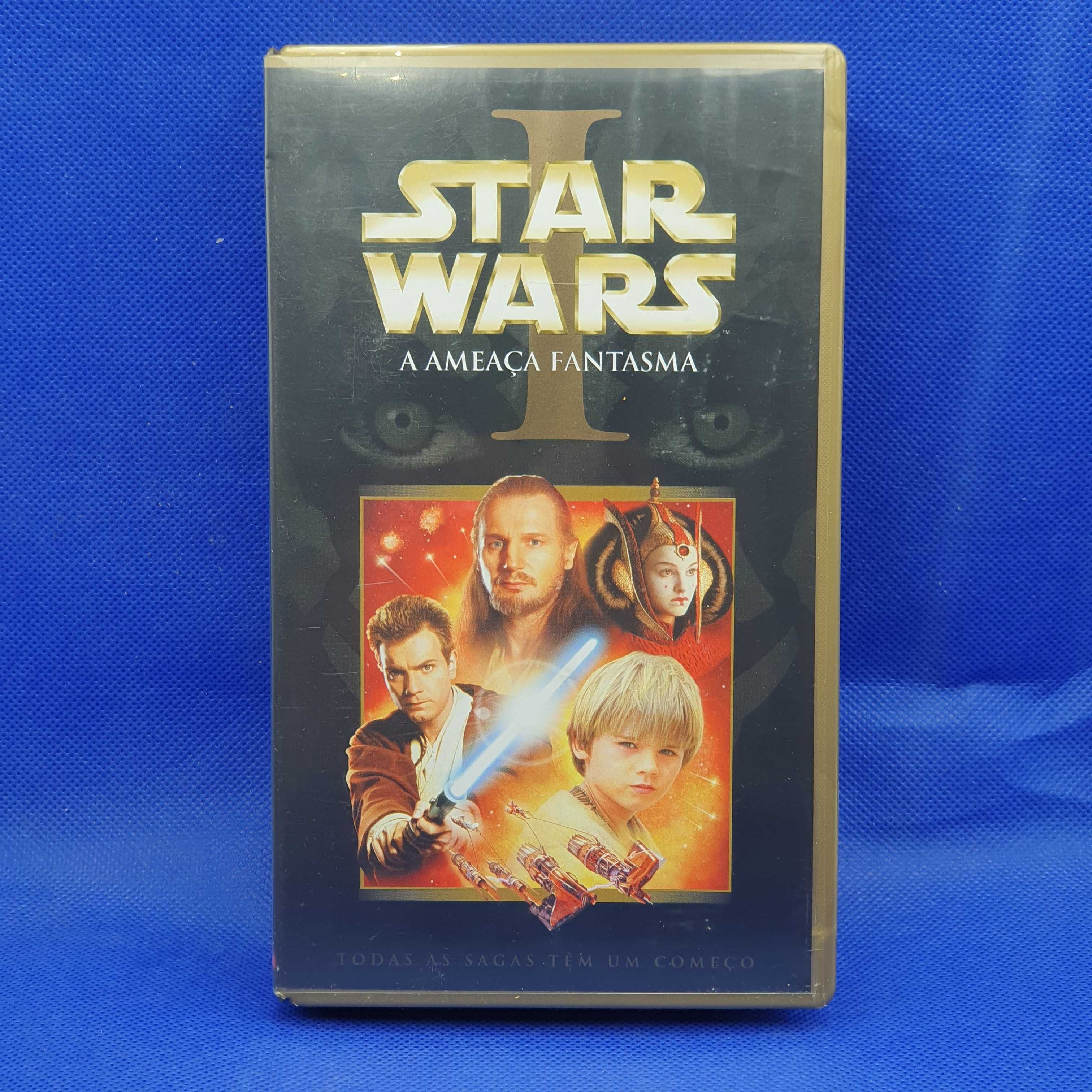 Filmes - Star Wars episódio 1 e 2 - VHS - VSO