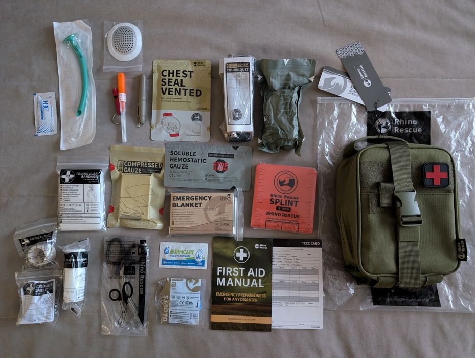 Аптечка тактична Rhino Rescue, IFAK