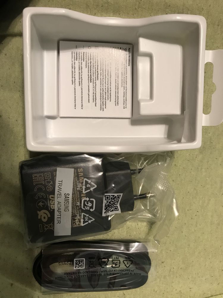 Oryginalna nowa ładowarka Samsung 25w z kablem 1m/3A Box