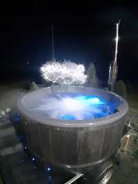 Mobilna balia , gorąc beczkę, jacuzzi,  hot tuba.