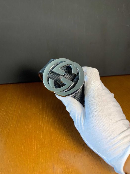 Cinto Preto Gucci - 115cm - 40mm