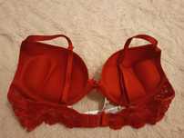 Czerwony Stanik Push-up 75C
