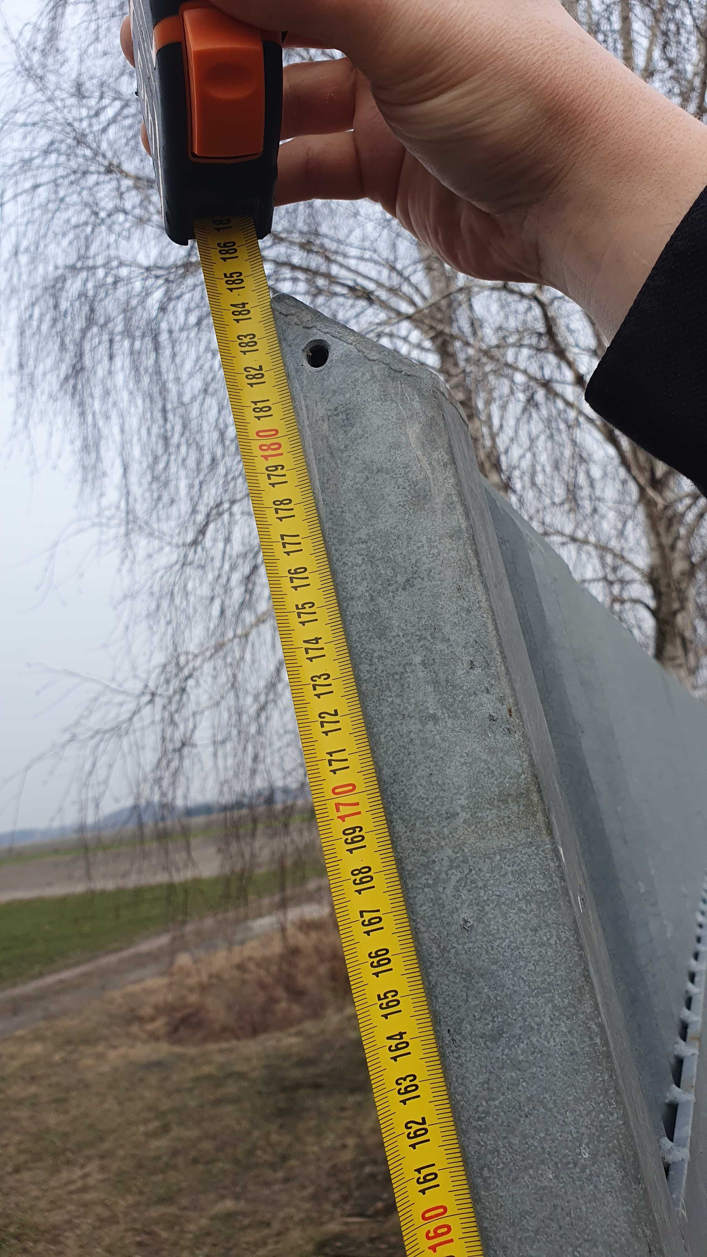 Brama przesuwna, ocynkowana, solidna, 5 metrów