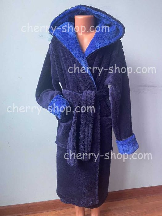 Махровий халат для хлопчика , теплий халат , детский махровый халат