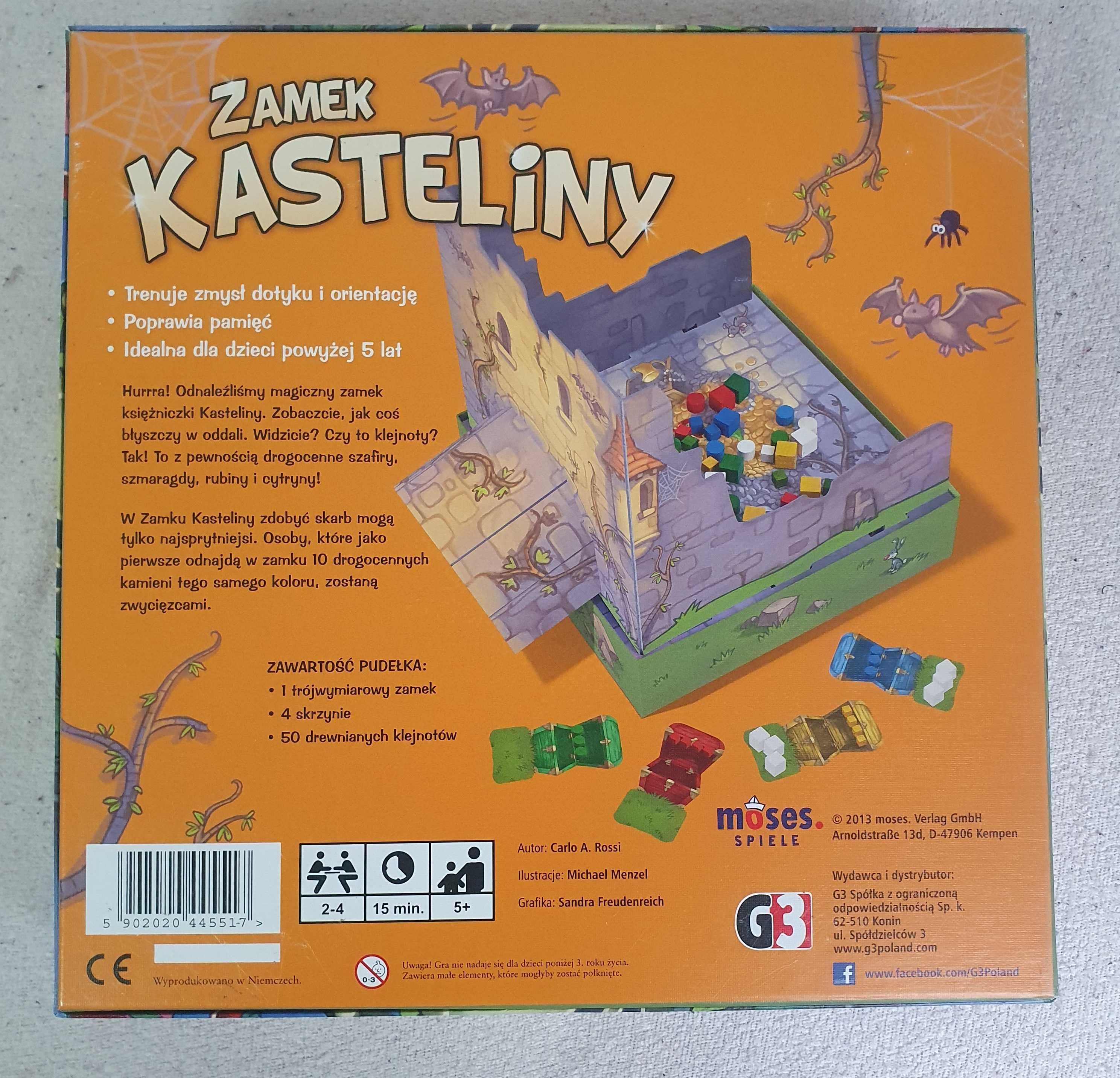 Zamek Kasteliny - gra planszowa