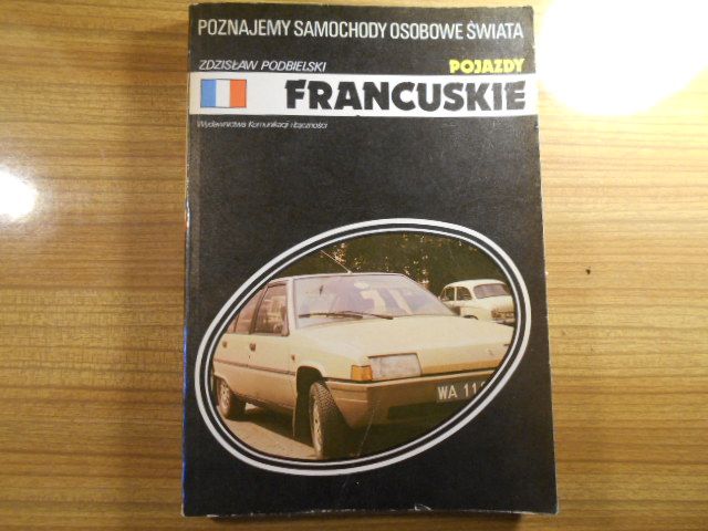 Książka - Pojazdy Francuskie